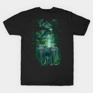 Elephants and Forests T-Shirt